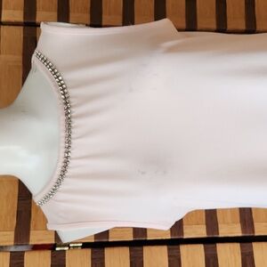Like new! Belldini blush ping diamond assymetrical tank